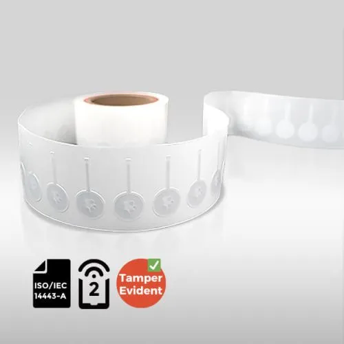 NTAG213 TT Tamper Evident NFC Label