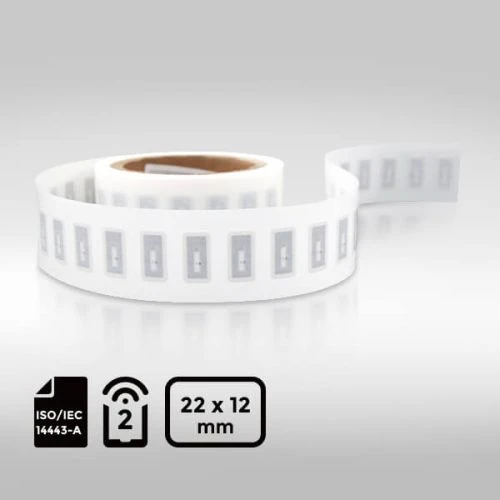 NFC Label NXP NTAG 213 2212mm ISO14443A NFC type 2