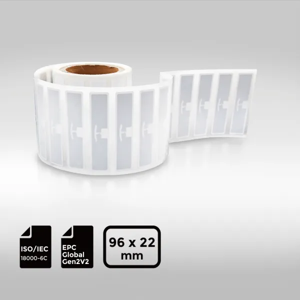 UHF RFID Label Impinj Monza R6-P 9622mm ISO18000-6C