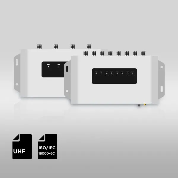 Empowering industrial asset tracking and dual-frequency data collection efficiency with professional multi-port dual-band RFID reader-writers.