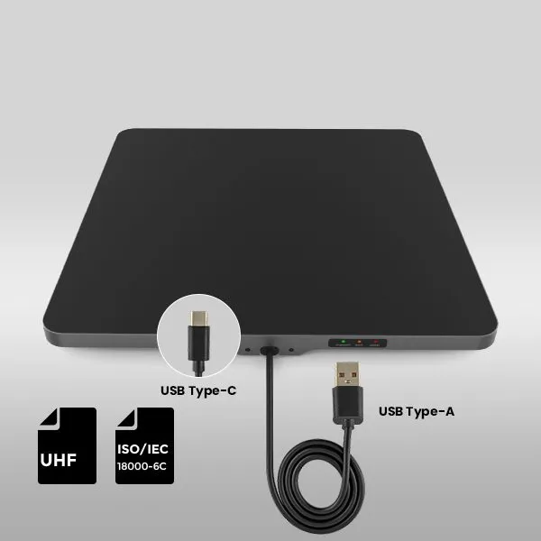 Empowering desktop card issuance and rapid data collection efficiency with professional UHF desktop RFID readers.