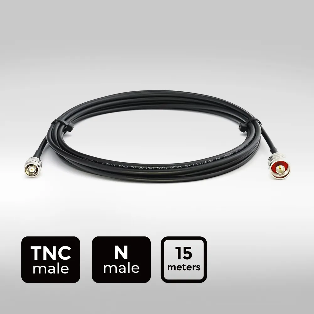 15-Meter Cable for UHF RFID Fixed Reader AZF-M1