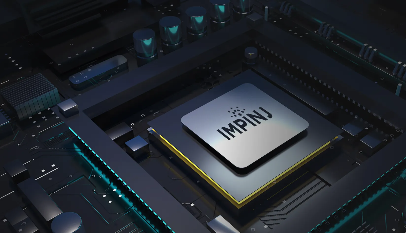 A Comprehensive Guide to Selecting Impinj RFID Label Chips Impinj RFID label chip on a circuit board, representing RFID chip selection for IoT tracking, inventory management, logistics, healthcare, and supply chain applications.