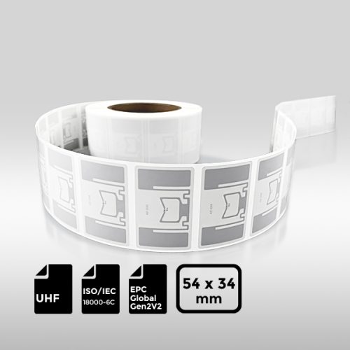 ARC Certiﬁed NXP UCODE 9 Coated Paper RFID Label G95