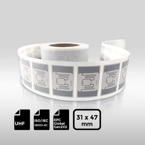 ARC Certiﬁed ImpinjM730 Coated Paper RFID Label 3147mm