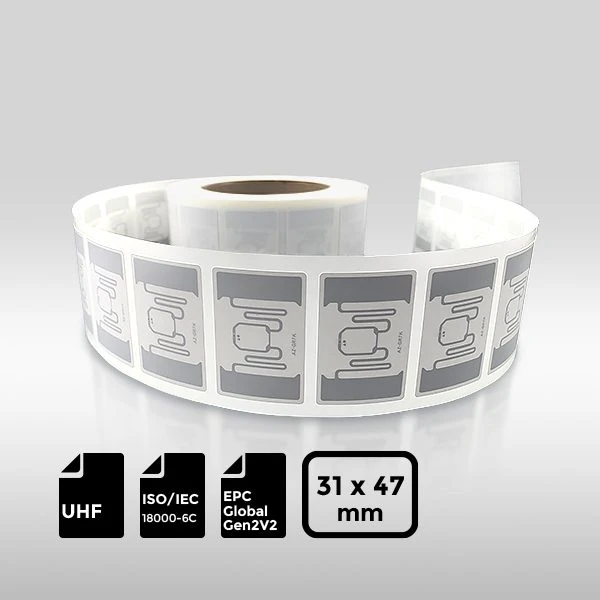 ARC-Certified RFID label for retail inventory management and brand protection
