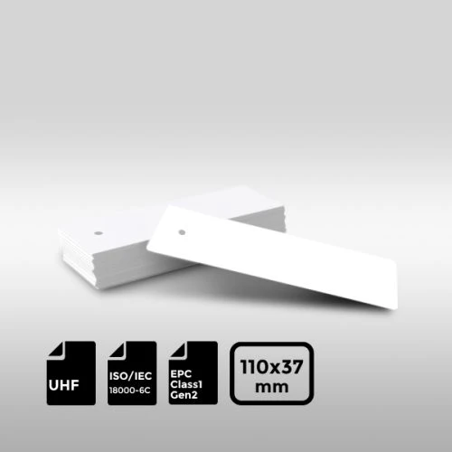UHF RFID Hang Tag Impinj Monza R6-P 11037mm ISO18000-6C