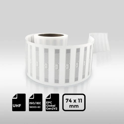 ARC Certiﬁed Impinj Monza R6P Coated Paper RFID Label U6C