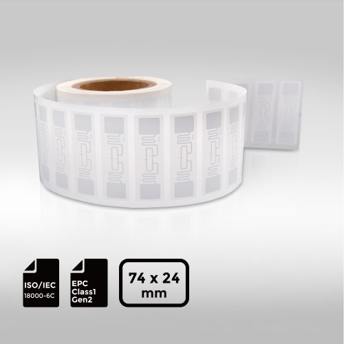 UHF RFID Label Alien Higgs 4 7424mm ISO18000-6C
