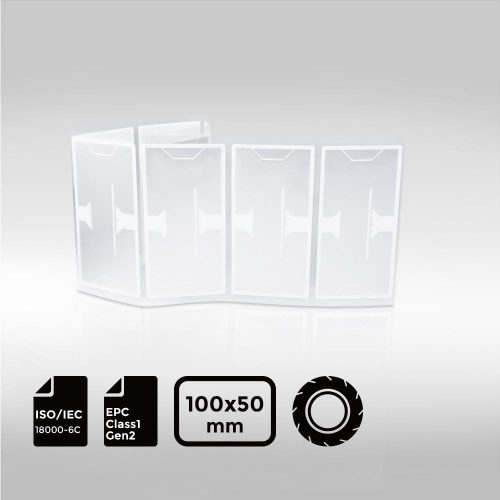 NXP UCODE 9 PET RFID UHF Tire Label 10050mm