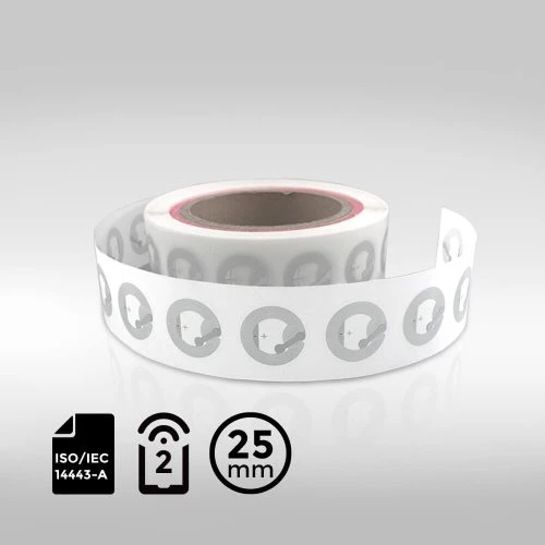 HF PET NFC Wet Inlay NXP NTAG 213 for smart NFC tracking