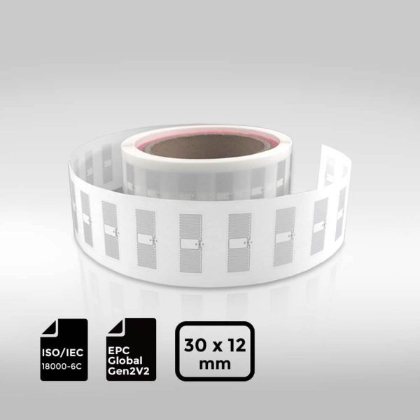 Compact and reliable UHF RFID wet inlay for high-speed item tracking
