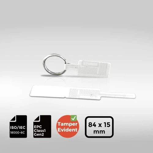 UHF Tamper Detection Jewelry Label Waterproof PET UCODE G2iL for luxury items
