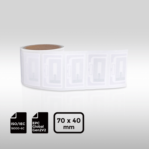 UHF RFID EAS Security Label NXP UCODE 8