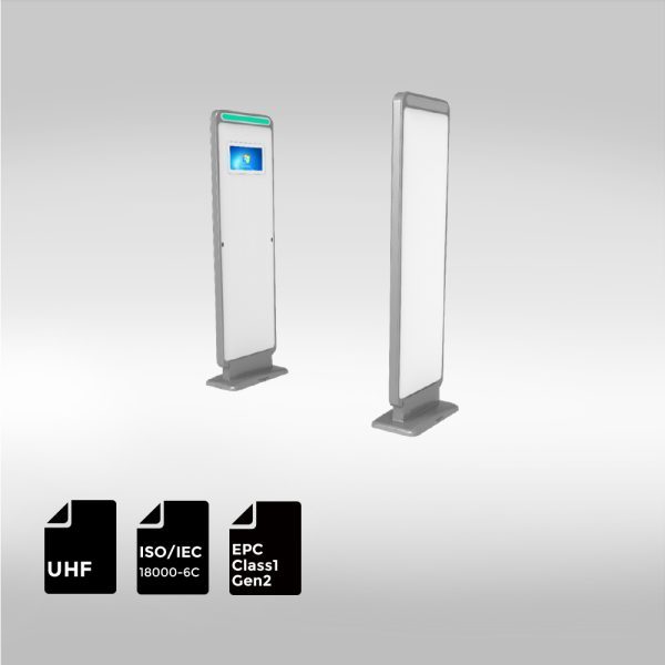 UHF RFID vertical gate reader for access control and flow monitoring