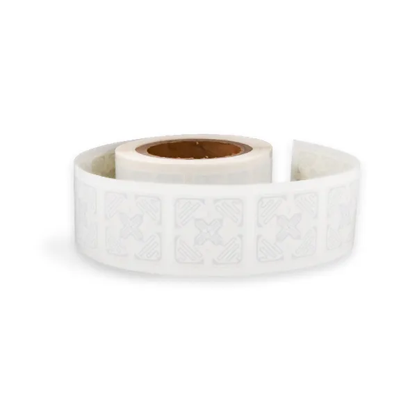Tamper Evident Impinj Monza 4QT UHF RFID Label 4848mm