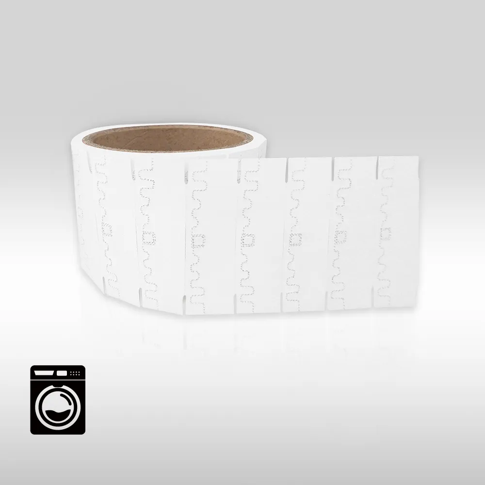 Printable UHF Laundry RFID Label NXP UCODE 9xe 7022mm