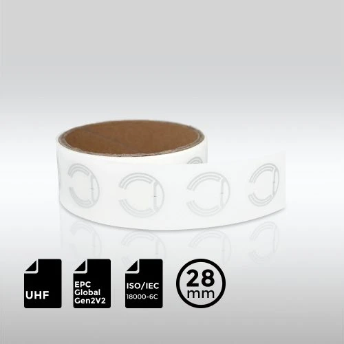 Impinj Monza R6-P UHF RFID Wet Inlay 28mm