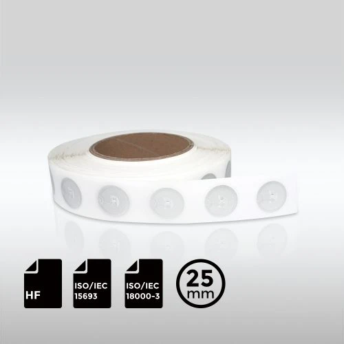 NXP ICODE SLIX2 HF RFID Wet Inlay 25mm