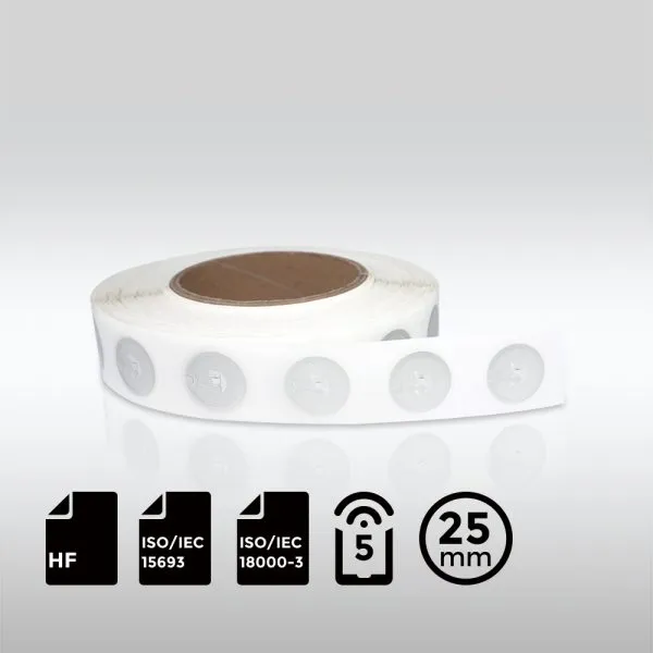 RFID Wet Inlay with NXP ICODE SLIX2 for smart identification and tracking